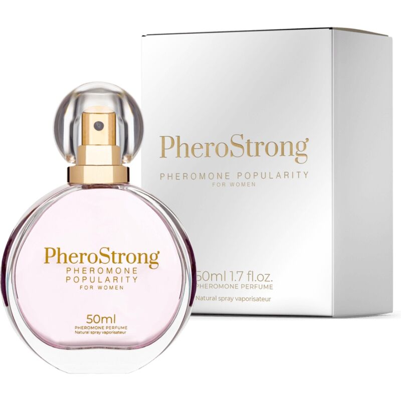 PHEROSTRONG - PARFUM AUX PHÉROMONES POPULARITÉ POUR FEMME 50 ML