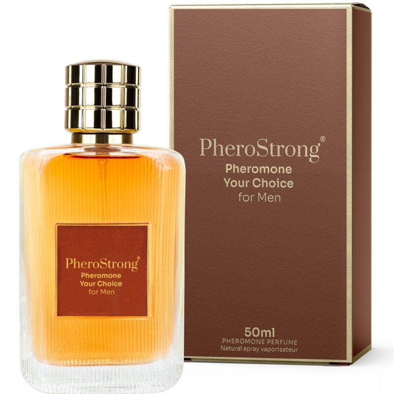 PHEROSTRONG - VOTRE PARFUM DE CHOIX AUX PHÉROMONES POUR HOMMES 50 ML