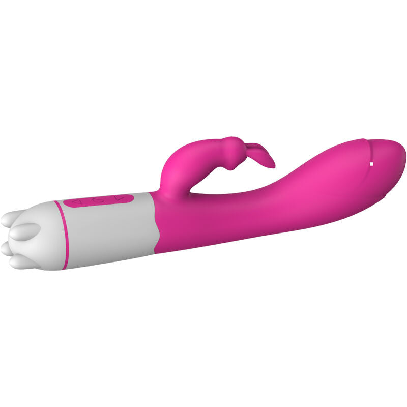 ARMONY - VIBRATEUR & STIMULATEUR HAPPY RABBIT FUCHSIA
