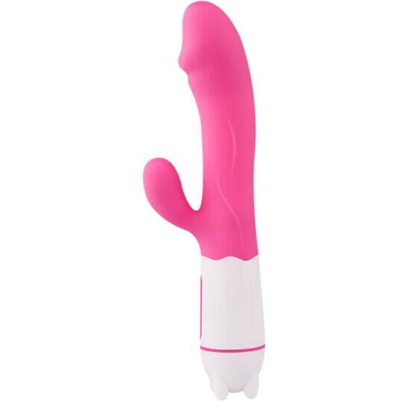ARMONY - VIBRATEUR ET STIMULATEUR RECHARGEABLE HAPPY FUCHSIA