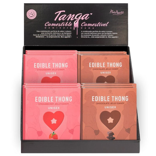 SECRET PLAY - STRING GOMMEUX À LA FRAISE