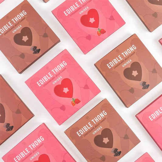 SECRET PLAY - STRING EN GOMME CHOCOLATÉE