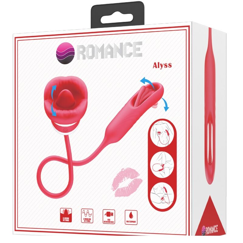 ROMANCE - MASTURBATEUR À BOUCHE ROUGE ALYSS