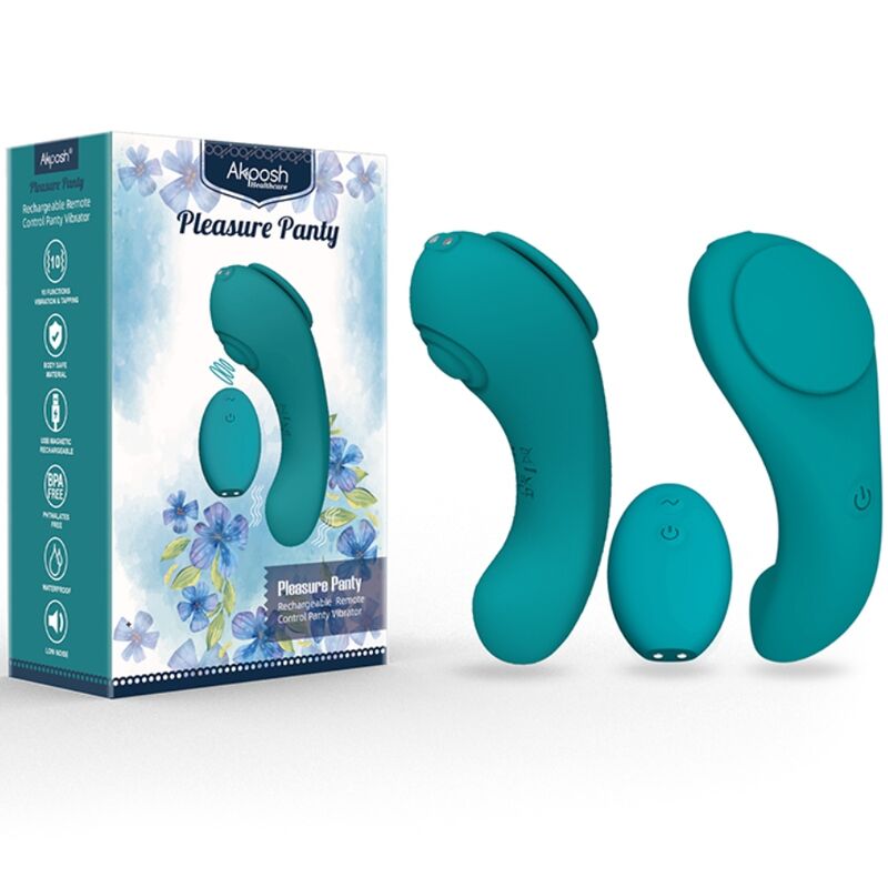 ARMONY - VIBRATEUR PLAISIR CULOTTE TÉLÉCOMMANDE 3 VITESSES VERT