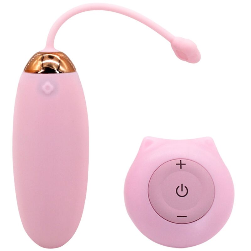 ARMONY - ŒUF VIBRANT KITTY FUN TÉLÉCOMMANDE 10 VIBRATIONS ROSE