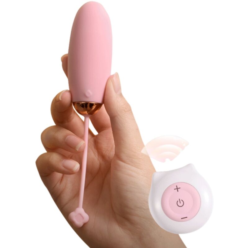 ARMONY - ŒUF VIBRANT KITTY FUN TÉLÉCOMMANDE 10 VIBRATIONS ROSE