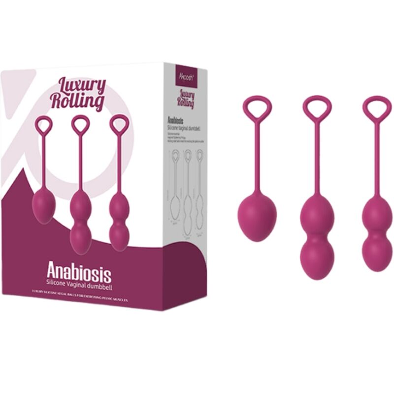 ARMONY - ANABIOSE POIDS VAGINAUX 3 NIVEAUX BOUGAMBIILLA