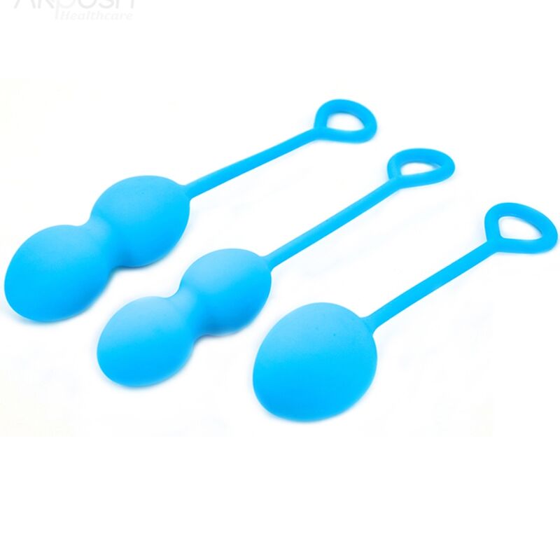 ARMONY - ANABIOSE POIDS VAGINAUX 3 NIVEAUX BLEU