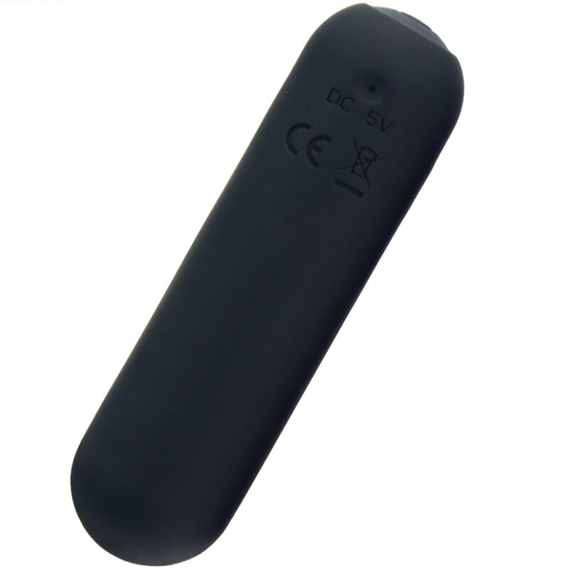 ARMONY - SPLASH HAHA BULLET VIBRANT EN SILICONE 10 VIBRATIONS 75 X 19 CM NOIR