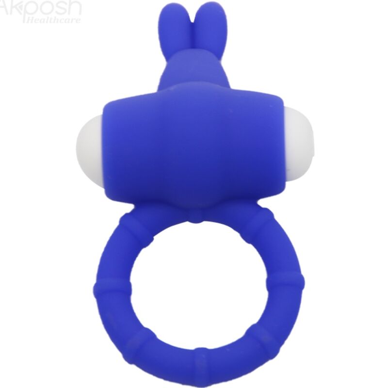 ARMONY - ANNEAU VIBRANT EN SILICONE BLEU MS BUNNY