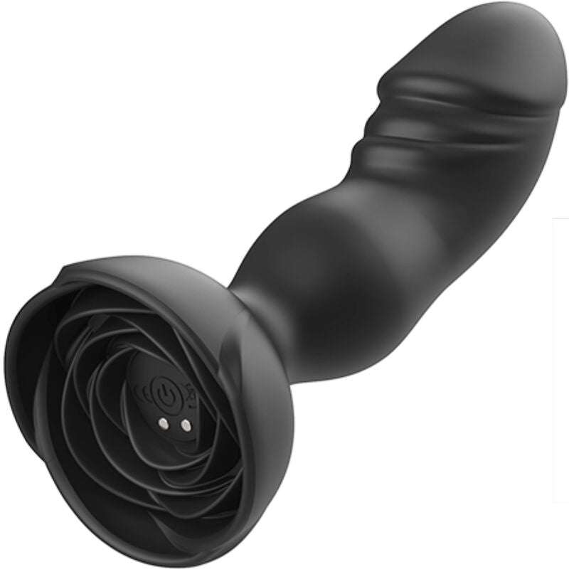 ARMONY - EXTREME A BLOOM PINK VIBRATOR & ANAL PLUG REMOTE CONTROL BLACK