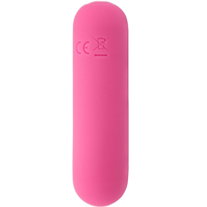 ARMONY - SPLASH HAHA BULLET VIBRANT EN SILICONE 10 VIBRATIONS 75 X 19 CM ROSE