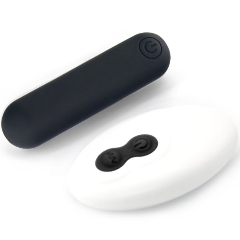 ARMONY - SPLASH JOLINE BULLET VIBRANT EN SILICONE TÉLÉCOMMANDE 10 VIBRATIONS 65 X 15 CM NOIR