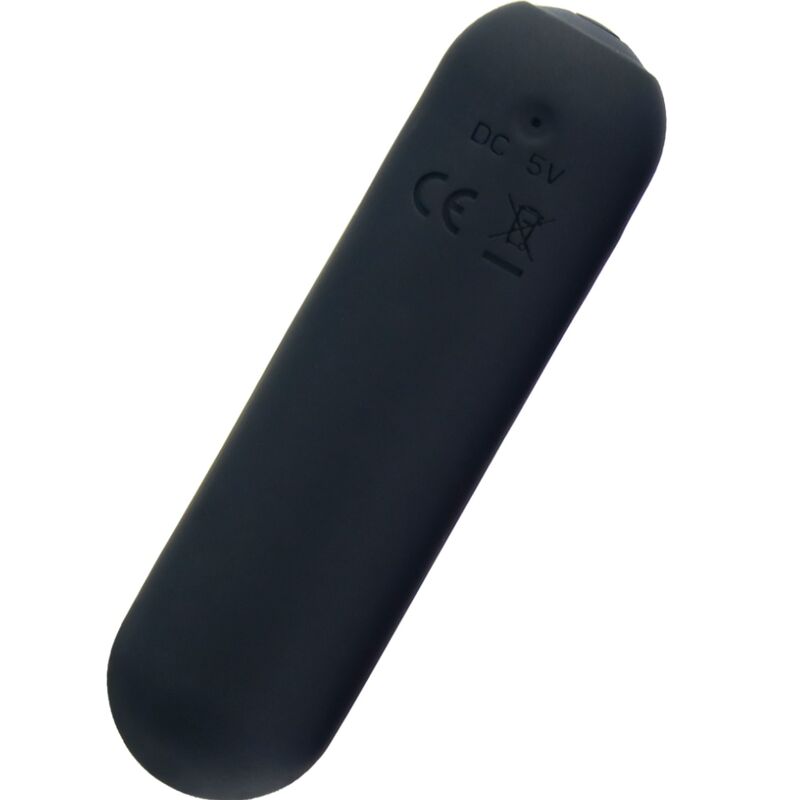 ARMONY - SPLASH JOIE BULLET VIBRANT EN SILICONE TÉLÉCOMMANDE 10 VIBRATIONS 75 X 19 CM NOIR