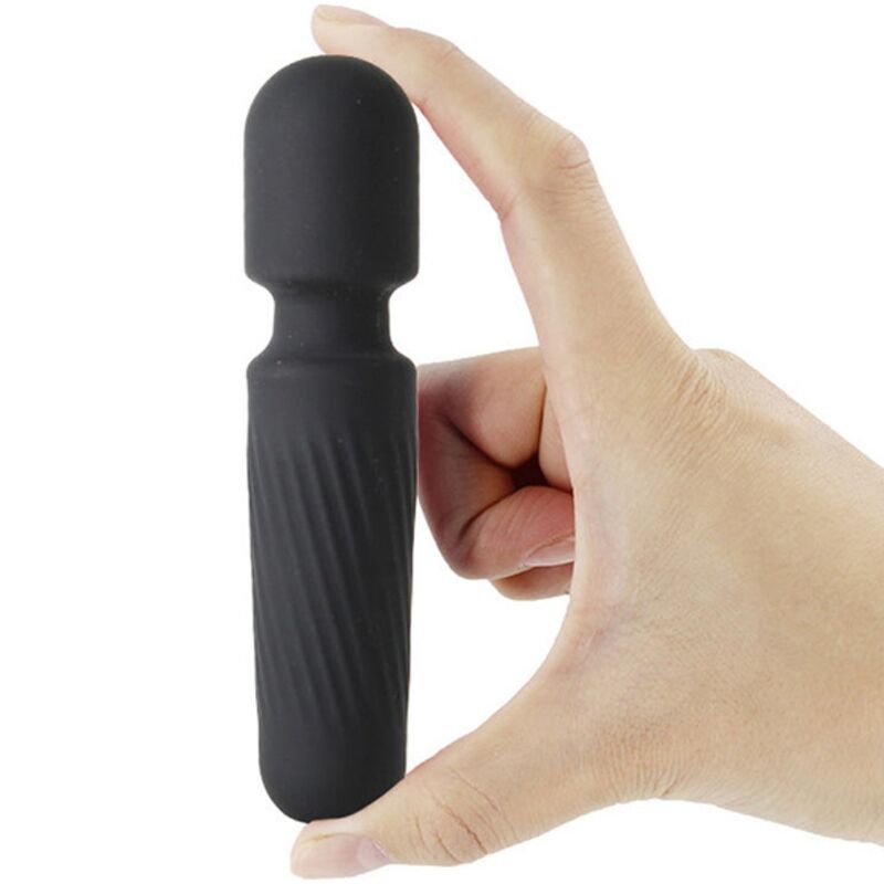 ARMONY - VOTRE MASSEUR & VIBRATEUR MAGIQUE RECHARGEABLE 10 VIBRATIONS NOIR
