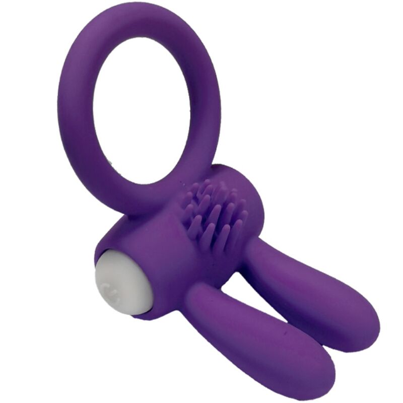 ARMONY - ANNEAU VIBRANT EN SILICONE MR BUNNY VIOLET