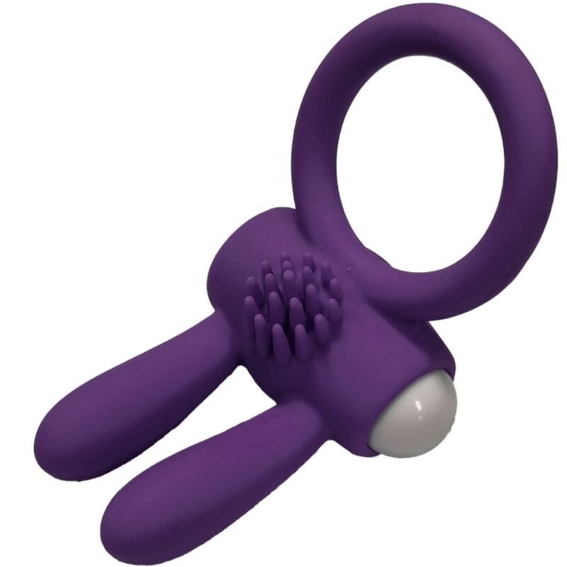 ARMONY - ANNEAU VIBRANT EN SILICONE MR BUNNY VIOLET