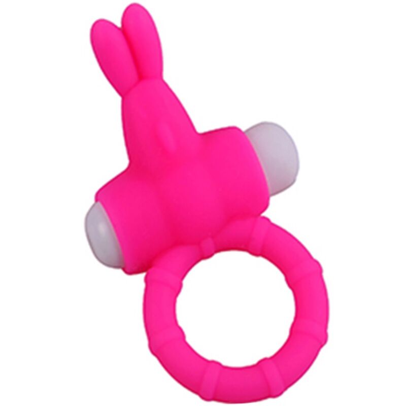 ARMONY - ANNEAU VIBRANT EN SILICONE ROSE MS BUNNY