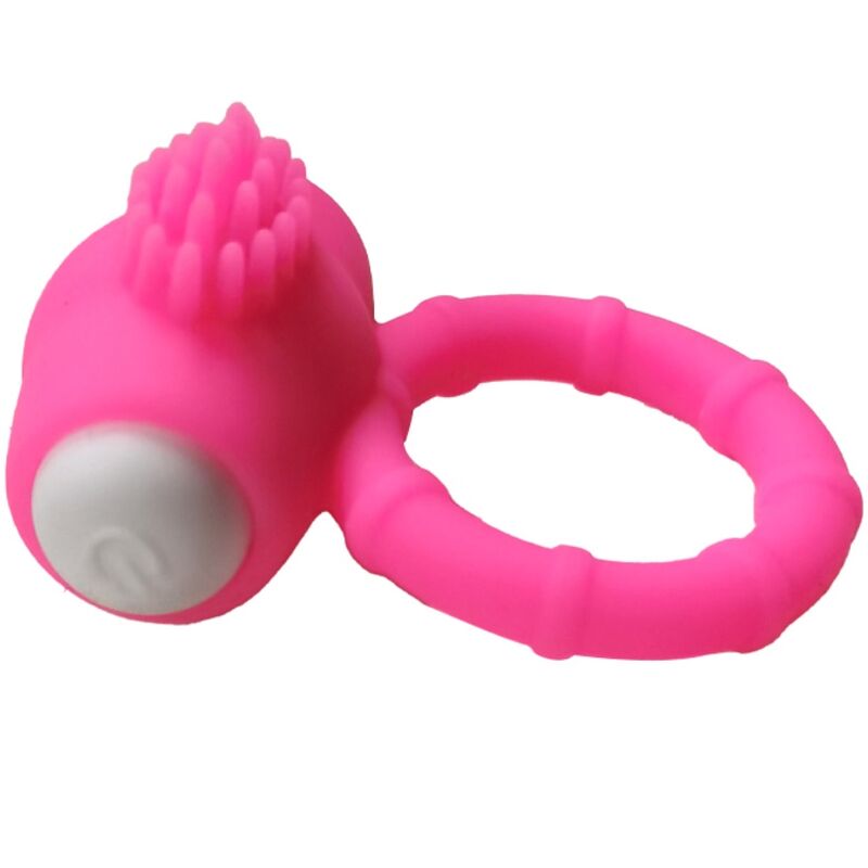 ARMONY - ANNEAU VIBRANT EN SILICONE ROSE POWER O