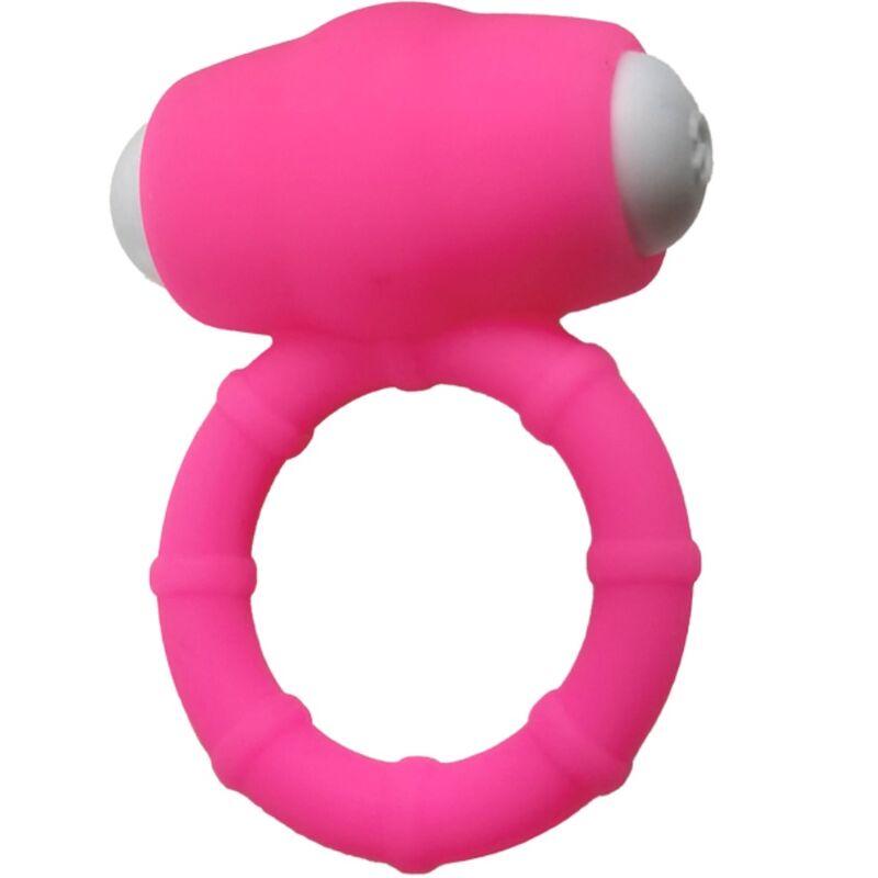 ARMONY - ANNEAU VIBRANT EN SILICONE ROSE POWER O