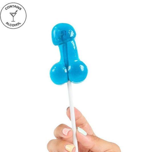 SECRETPLAY - Sucette gommeuse PENIS AVEC ALCOOL GIN & TONIC