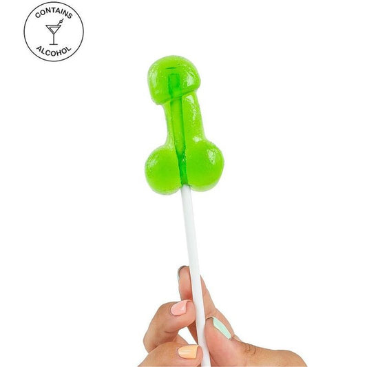 SECRETPLAY - Sucette gommeuse PENIS AVEC CAIPIRINHA ALCOOLISÉE
