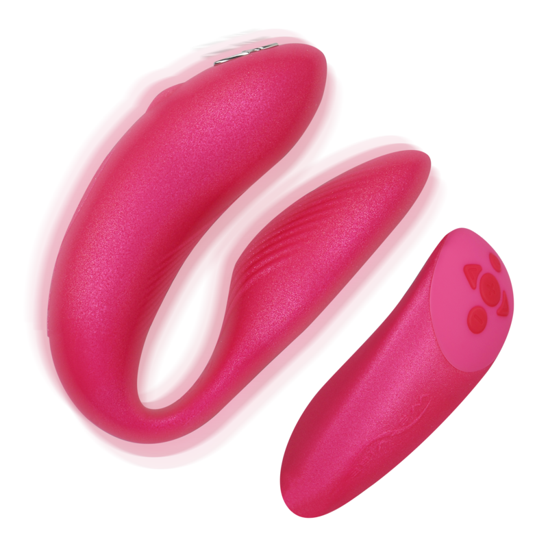 WE-VIBE - CHORUS VIBRATEUR POUR COUPLES AVEC COMMANDE DE PRESSION ROSE