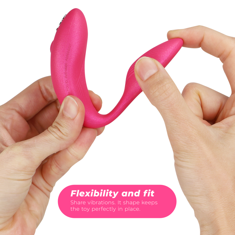 WE-VIBE - CHORUS VIBRATEUR POUR COUPLES AVEC COMMANDE DE PRESSION ROSE