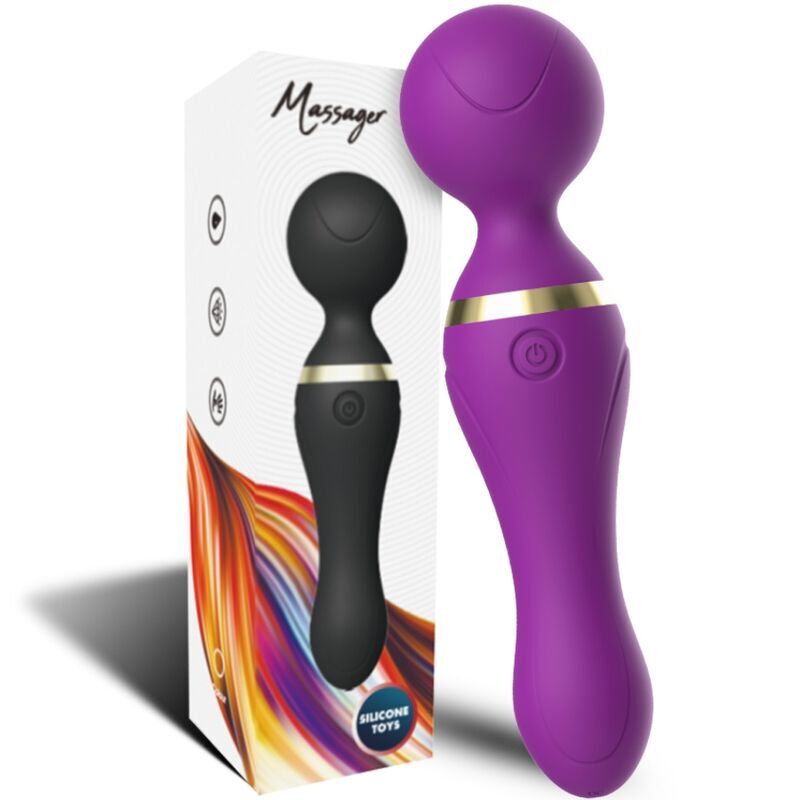 ARMONY - FREEZA MASSEUR & VIBRATEUR TÊTE FLEXIBLE VIOLET