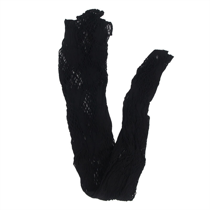 SUBBLIME - 952129 Body résille avec motif robe et détails floraux Noir Taille unique