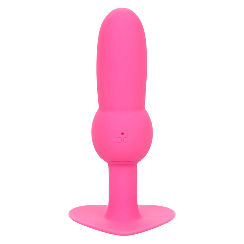 CALEXOTICS - PREMIER PLUG ANAL AVEC PERLES 10 VIBRATIONS ROSE