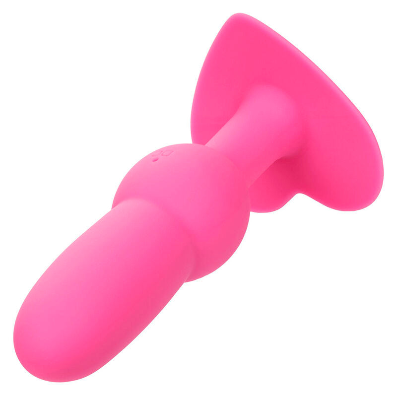 CALEXOTICS - PREMIER PLUG ANAL AVEC PERLES 10 VIBRATIONS ROSE