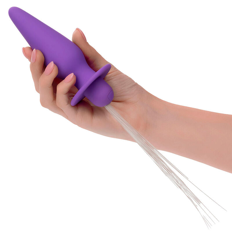 CALEXOTICS - SOUTHERN LIGHTS LIGHT UP ANAL PLUG WITH LIGHTS 10 VIBRATIONS VIOLET SILICONE