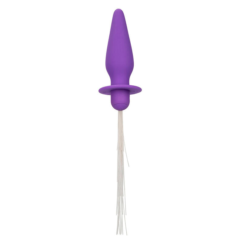 CALEXOTICS - SOUTHERN LIGHTS LIGHT UP ANAL PLUG WITH LIGHTS 10 VIBRATIONS VIOLET SILICONE