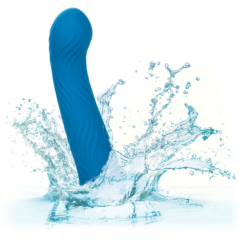 CALEXOTICS - WAVE RIDER RIPPLE PLUG ANAL BLEU