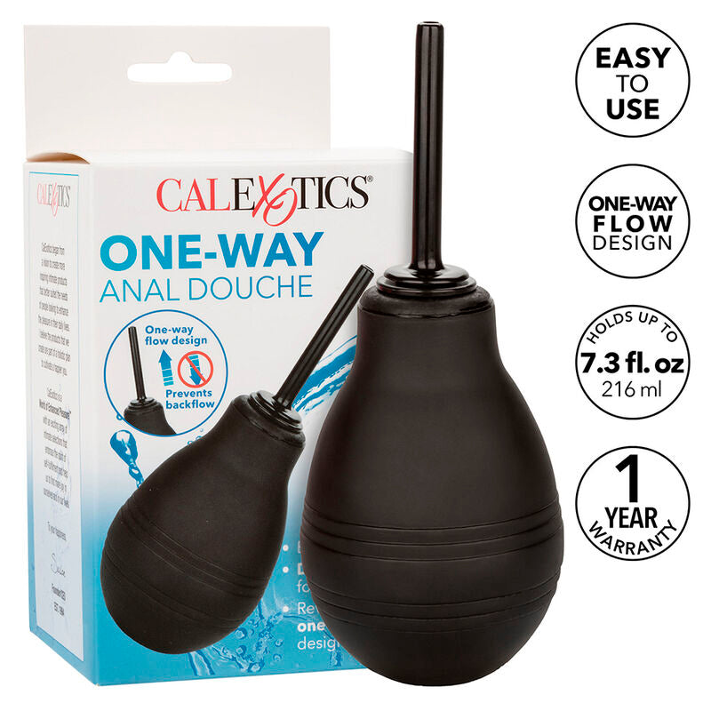 CALEXOTICS - DOUCHE ANALE UNIDIRECTIONNELLE NOIRE