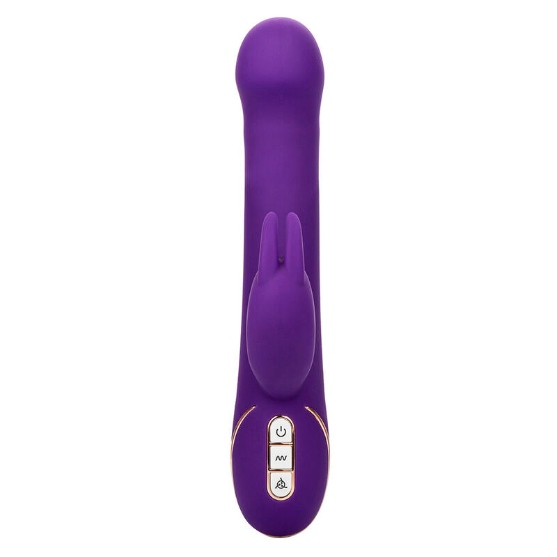 CALEXOTICS - JACK RABBIT VIBRATOR AND STIMULATOR 7 LEVELS OF VIBRATION AND SUCTION BLUE