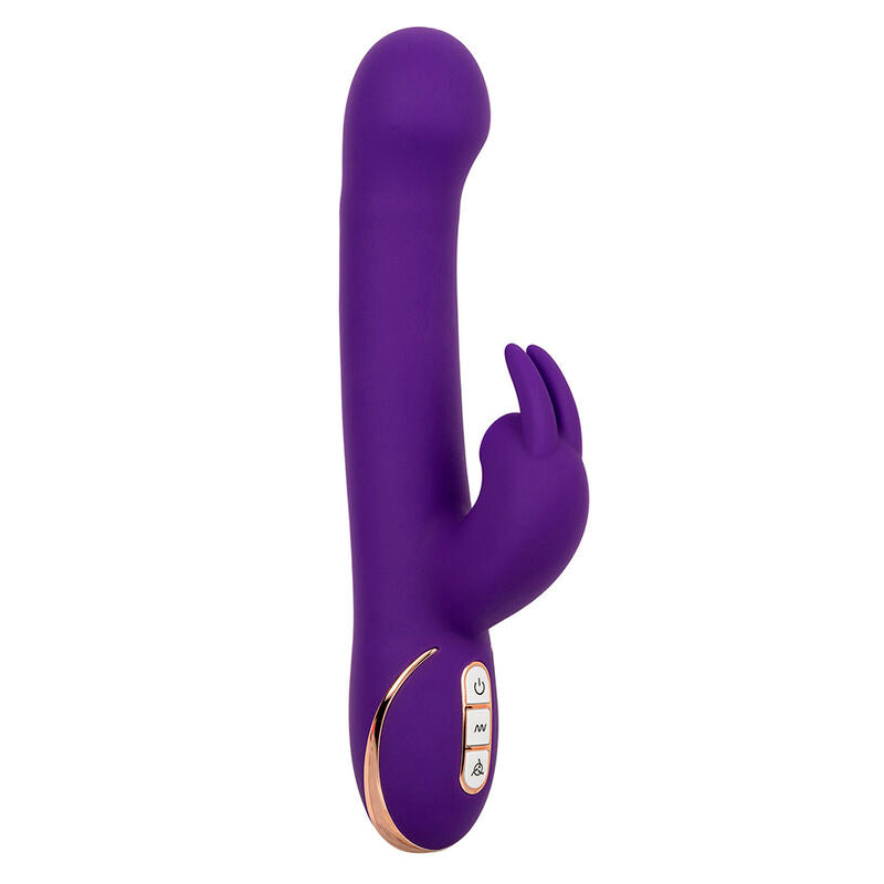 CALEXOTICS - JACK RABBIT VIBRATOR AND STIMULATOR 7 LEVELS OF VIBRATION AND SUCTION BLUE