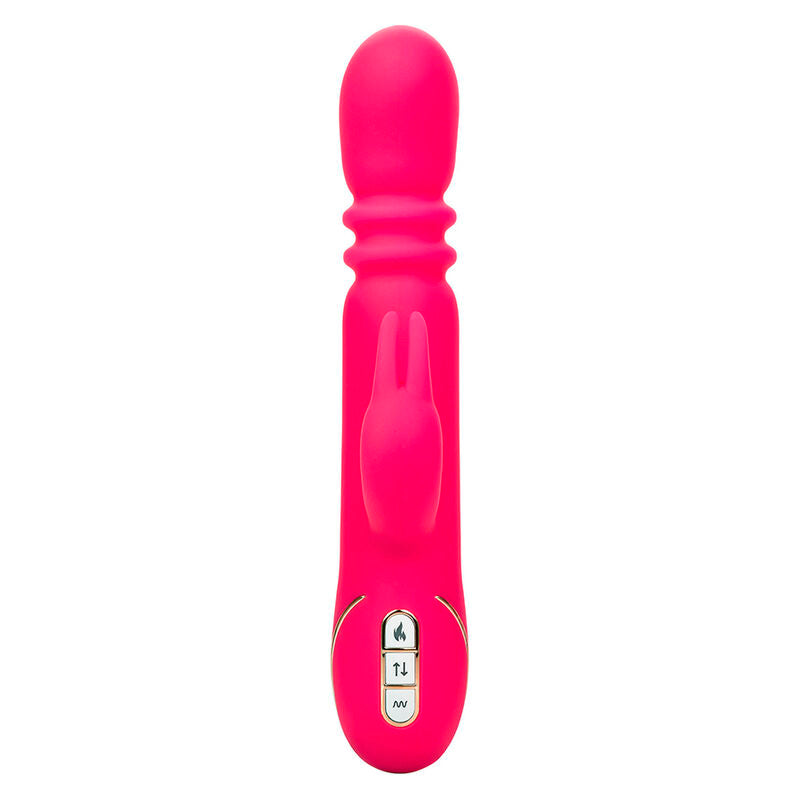 CALEXOTICS - JACK FANTASY TRIPLE HEATABLE VIBRATOR RABBIT PINK