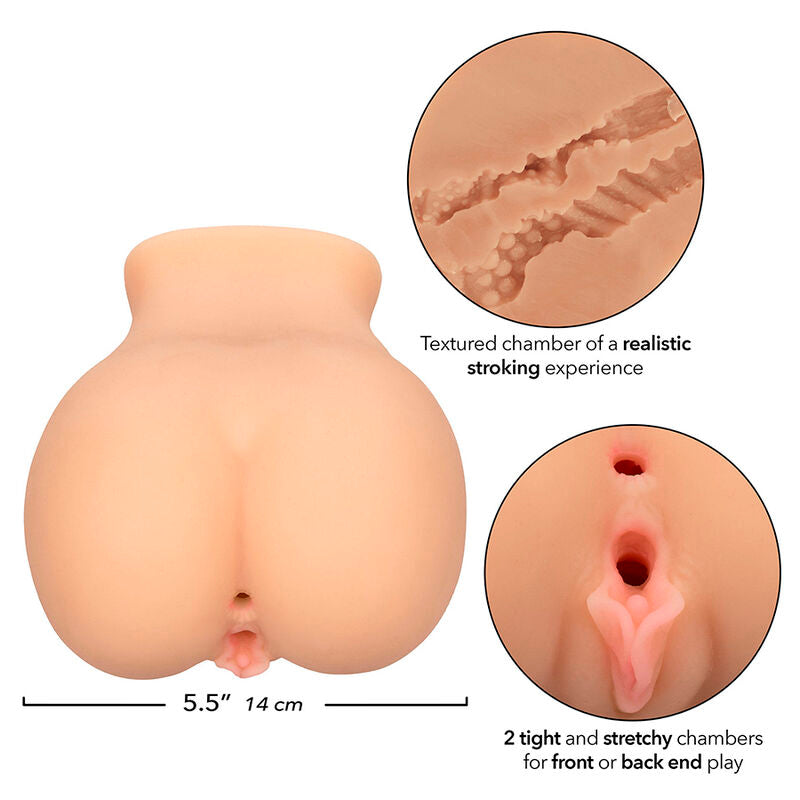 CALEXOTICS - LA FILLE DU FERMIER DOUBLE MASTURBATEUR NATUREL RÉALISTE