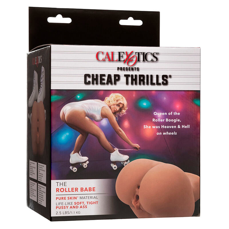 CALEXOTICS - LE MASTURBATEUR RÉALISTE DOUBLE NATUREL ROLLER BABE