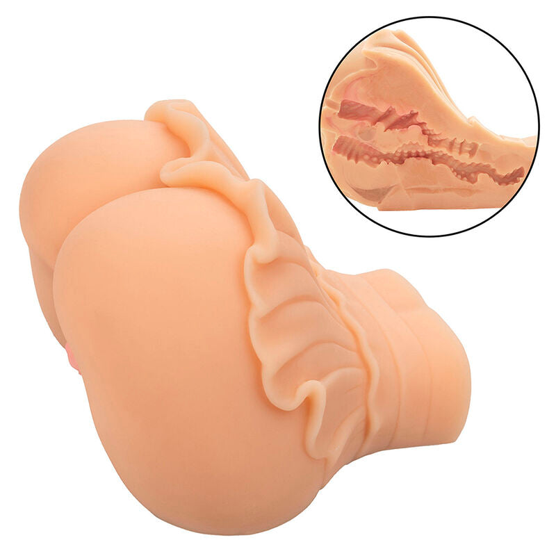CALEXOTICS - LE MASTURBATEUR RÉALISTE DOUBLE NATUREL DE LA FILLE PEEP SHOW