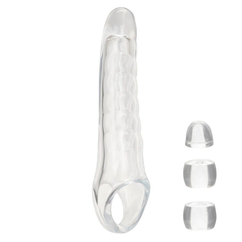 CALEXOTICS - EXTENSEUR DE PÉNIS RÉGLABLE TRANSPARENT MAXX