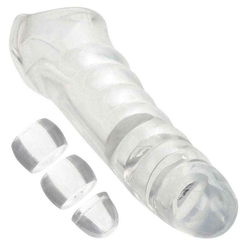 CALEXOTICS - EXTENSEUR DE PÉNIS RÉGLABLE TRANSPARENT MAXX