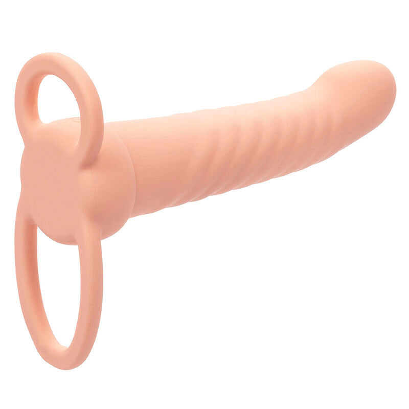 CALEXOTICS - MAXX PÉNÉTRATEUR À DOUBLE NERVURE 10 VIBRATIONS NATURELLES