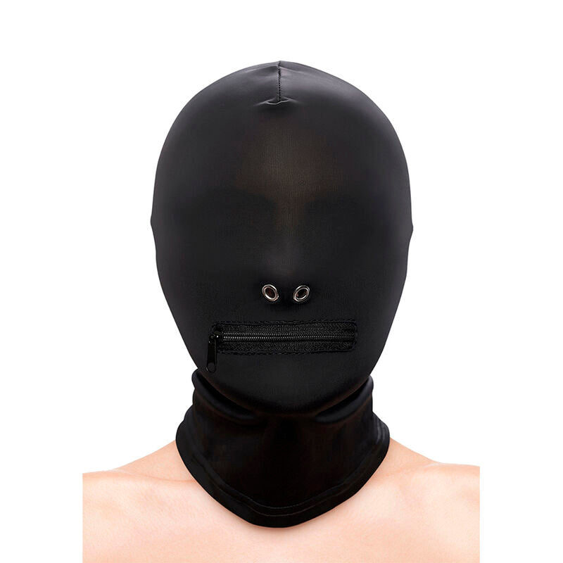 NS NOVELTIES - FETISH & FASHION FULL BALACLAVA WITH BLACK NYLON ZIPPER