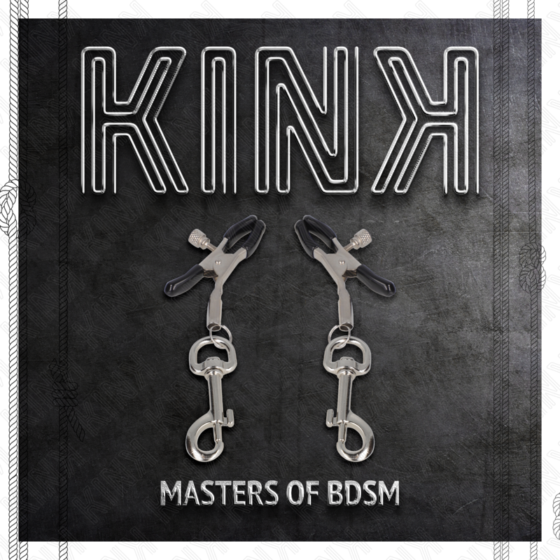 KINK - PINCES À TÉTONS AVEC CROCHET 6 CM