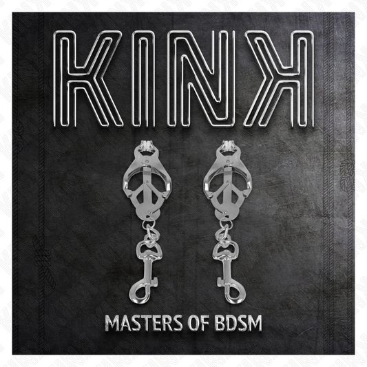 KINK - PINCES À TÉTONS DE STYLE JAPONAIS AVEC CROCHETS