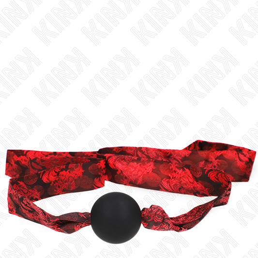 KINK - SCANDAL BÂILLON BOULE EN SILICONE 4,5 CM MODÈLE 2 146 x 4 CM