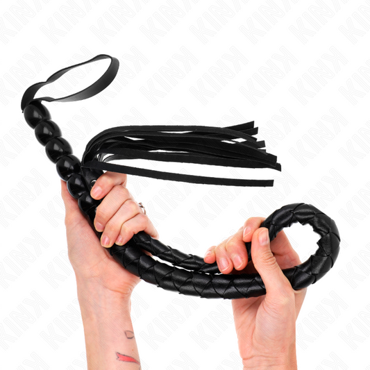 KINK - FOUET SERPENT AVEC POIGNÉE À BALLE 80 CM